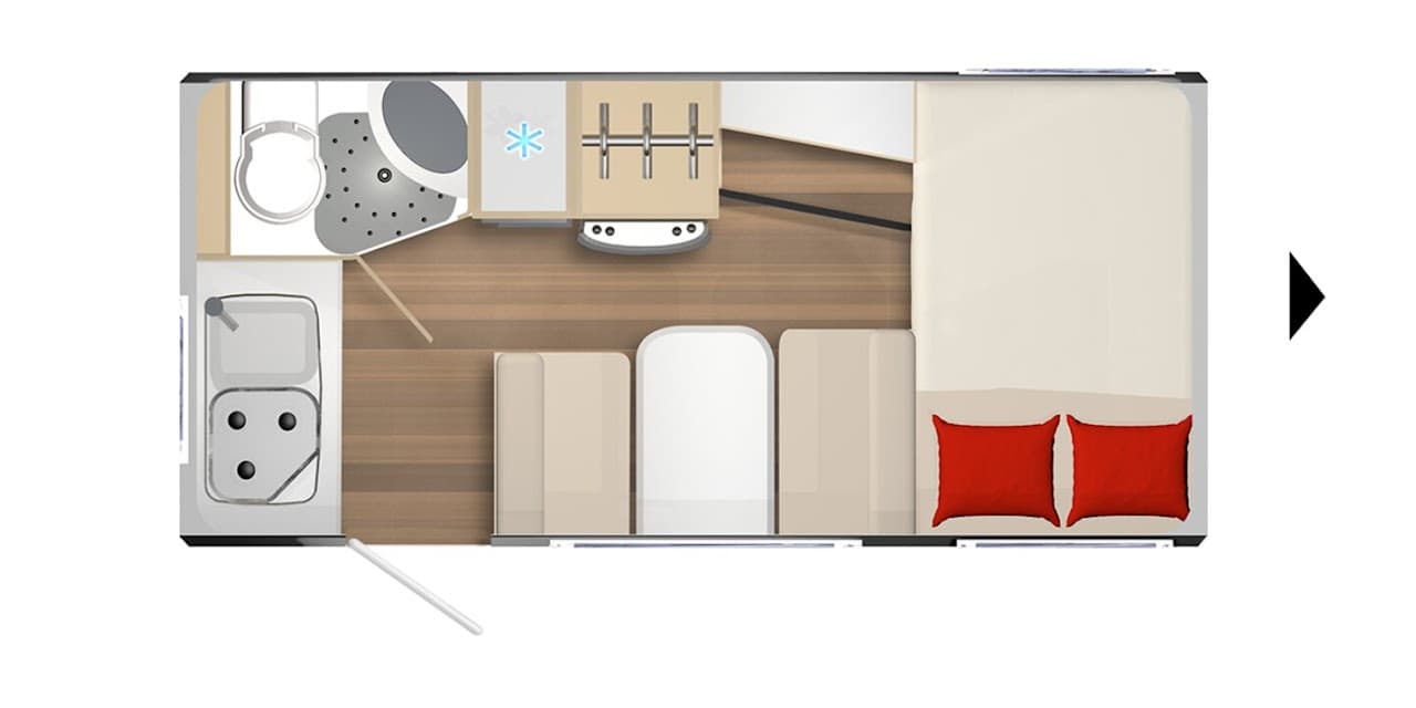 Grundriss Premio Life 425 TS